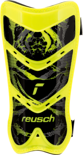 Reusch Shinguard Attrakt Lite 5377045 2700 black yellow front